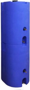 WaterPrepared 160 gallon stackable tank offering compact and efficient off-grid water storage solutions for emergency preparedness