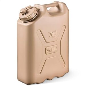Scepter 5 gallon rugged portable container ideal for mobile and short-term off-grid water storage solutions
